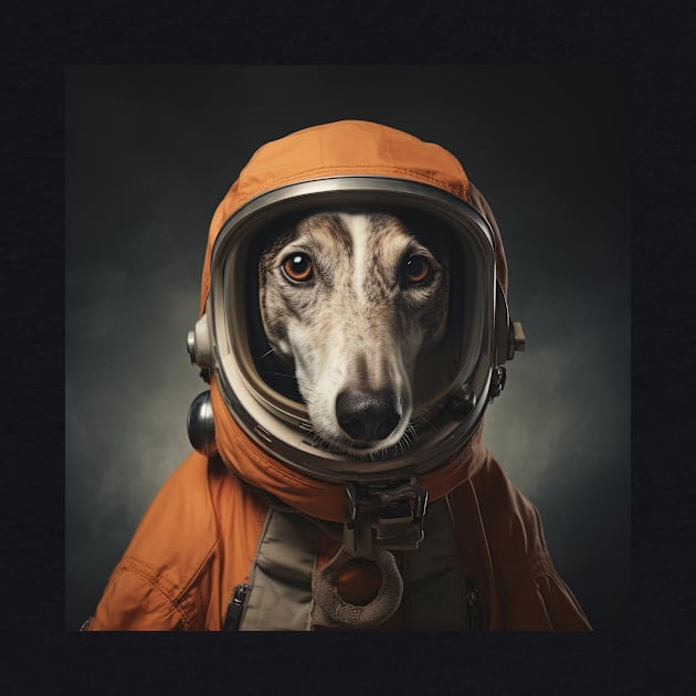 Astro Dog - Greyhound by Merchgard